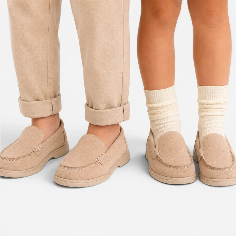 Mocassin Beige Enfant