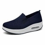 Mocassins souples respirants en tissu pour femme