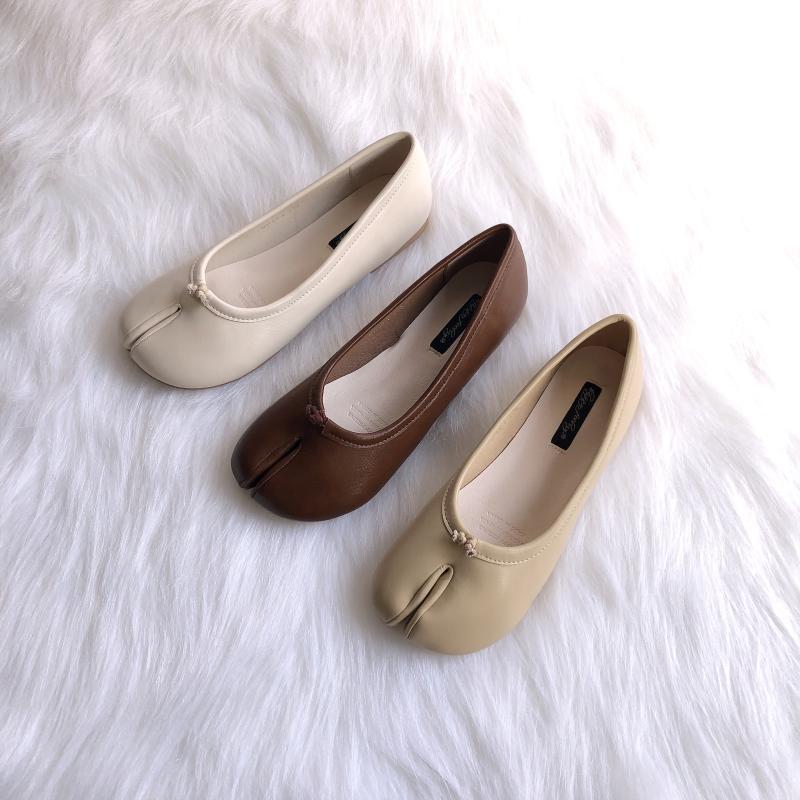 Ballerines plates mocassins tabi