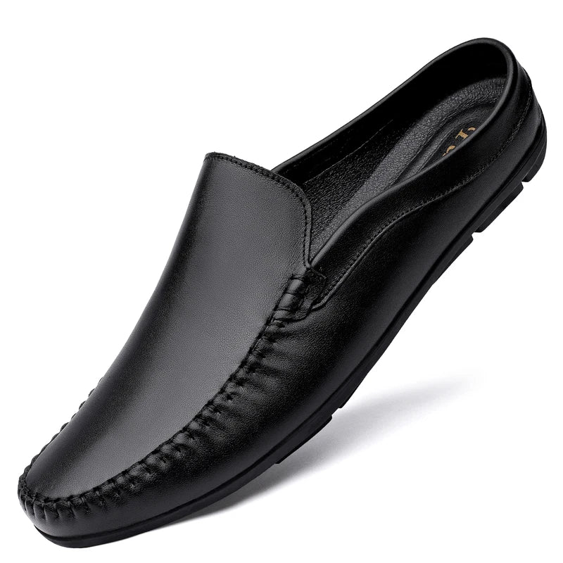 Mule en cuir pour homme