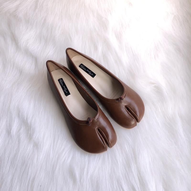 Ballerines plates mocassins tabi