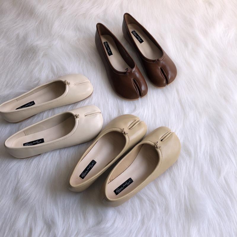 Ballerines plates mocassins tabi