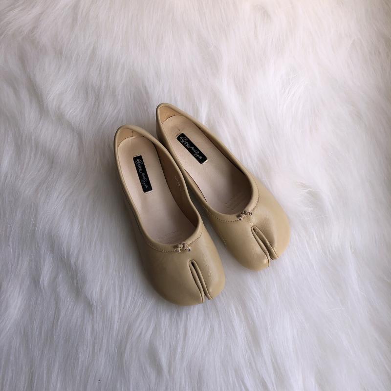Ballerines plates mocassins tabi