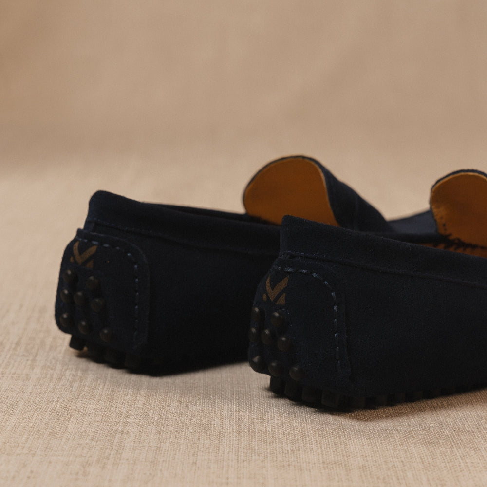 Classico - Mocassins driver en daim premium pour homme