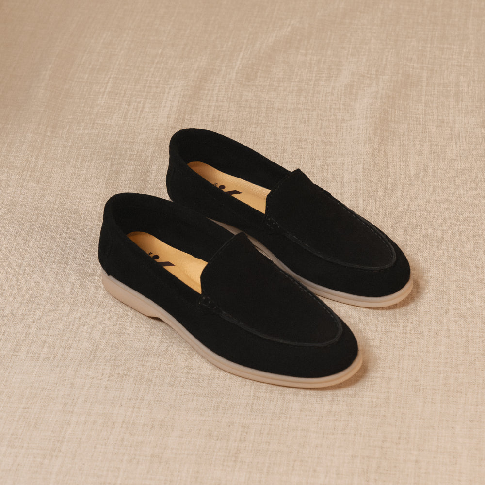 Yacht - Mocassins premium en daim véritable pour homme