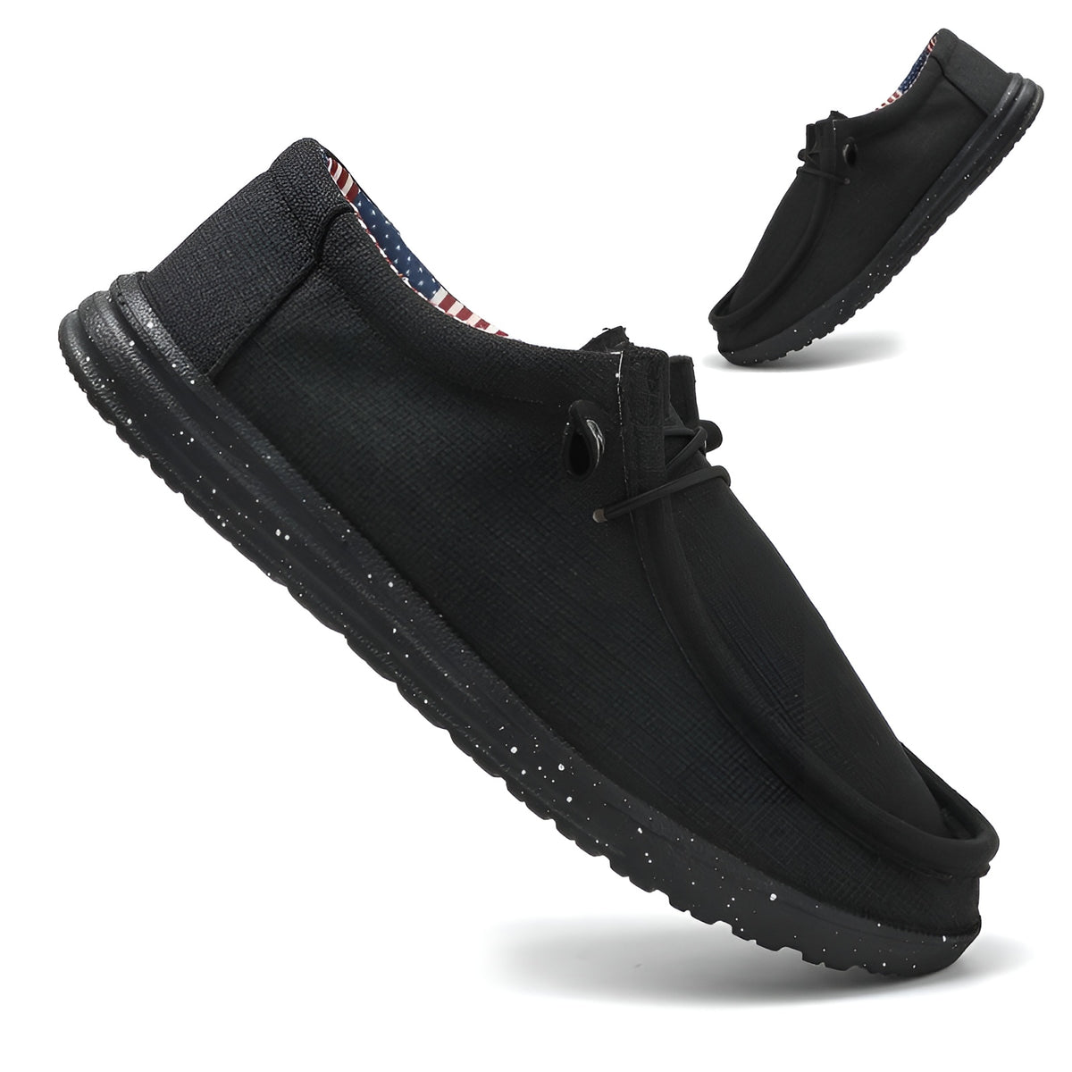 Mocassins d'été en tissu pour homme