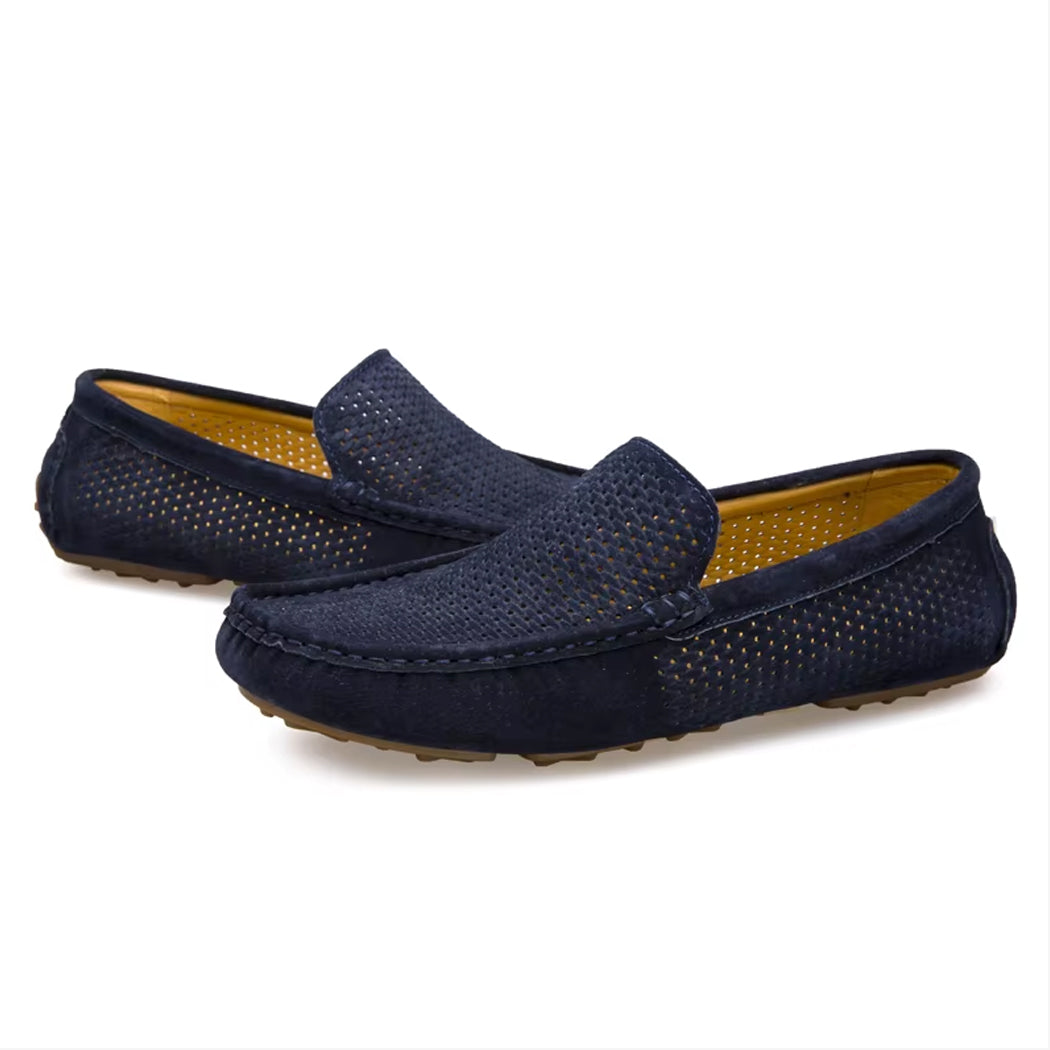 Mocassin en daim d’été pour homme