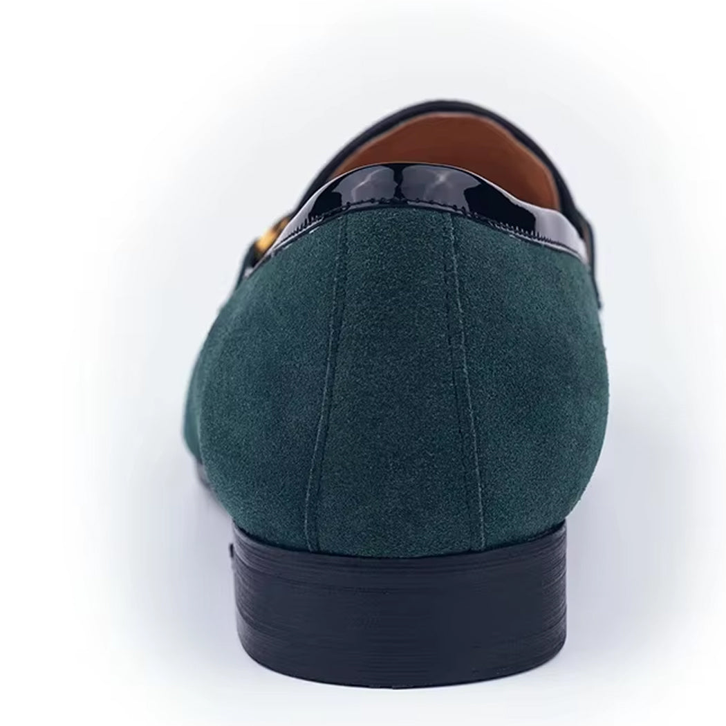 Mocassin élégant en daim pour homme