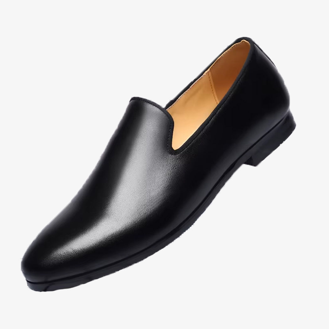 Mocassin minimaliste noir pour homme