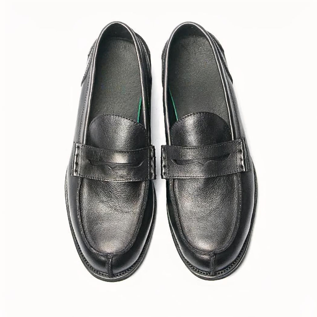 Mocassins en cuir véritable marron ou noir pour homme