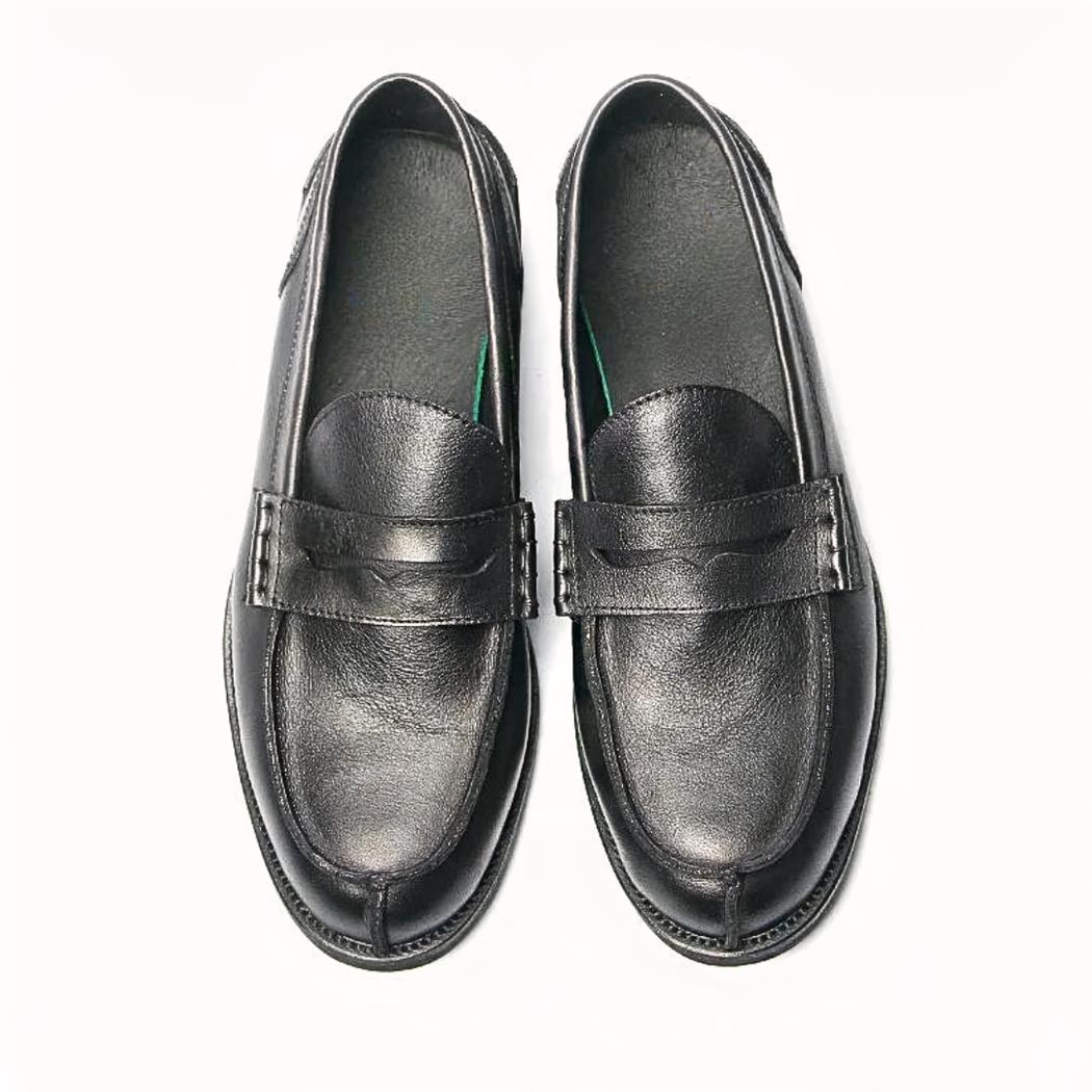 Mocassins en cuir véritable marron ou noir pour homme