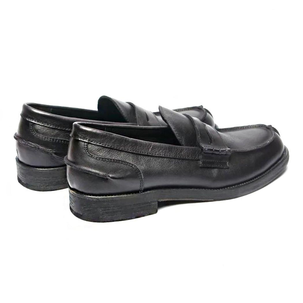 Mocassins en cuir véritable marron ou noir pour homme