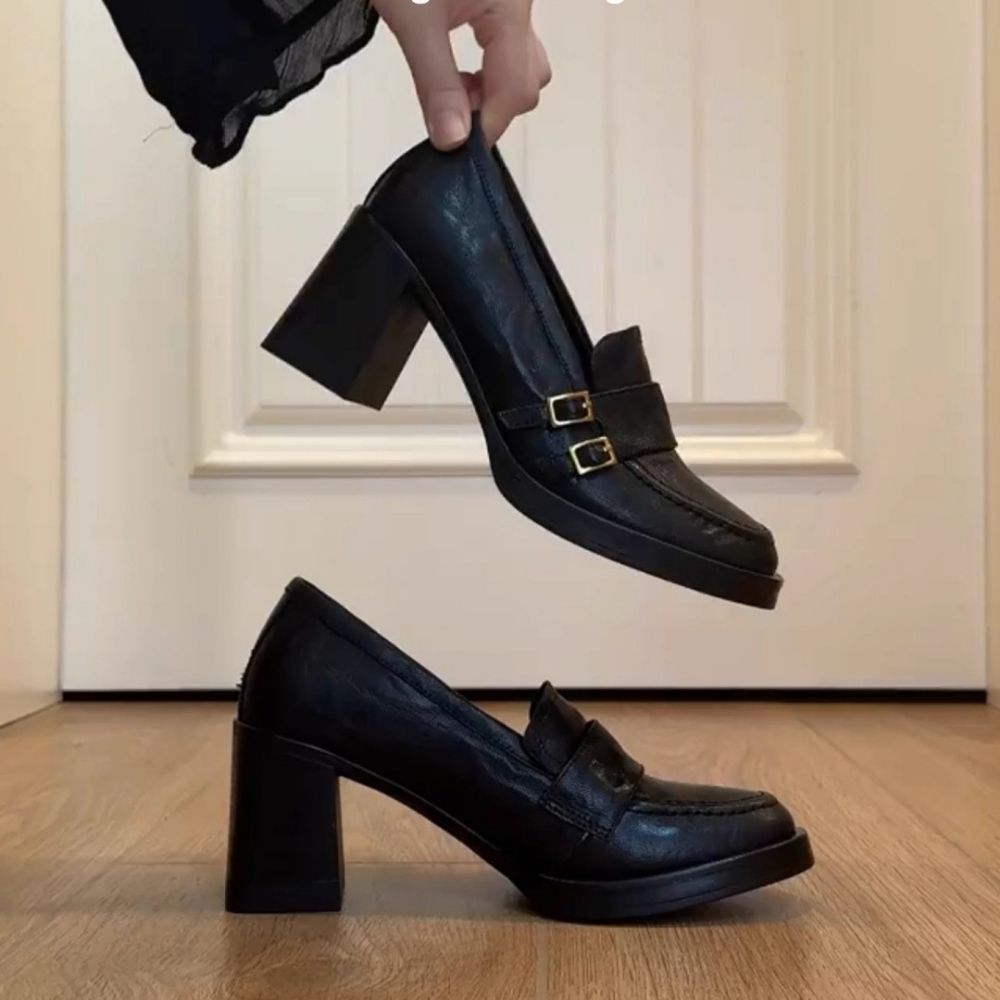 Mocassins à talons hauts pour femmes