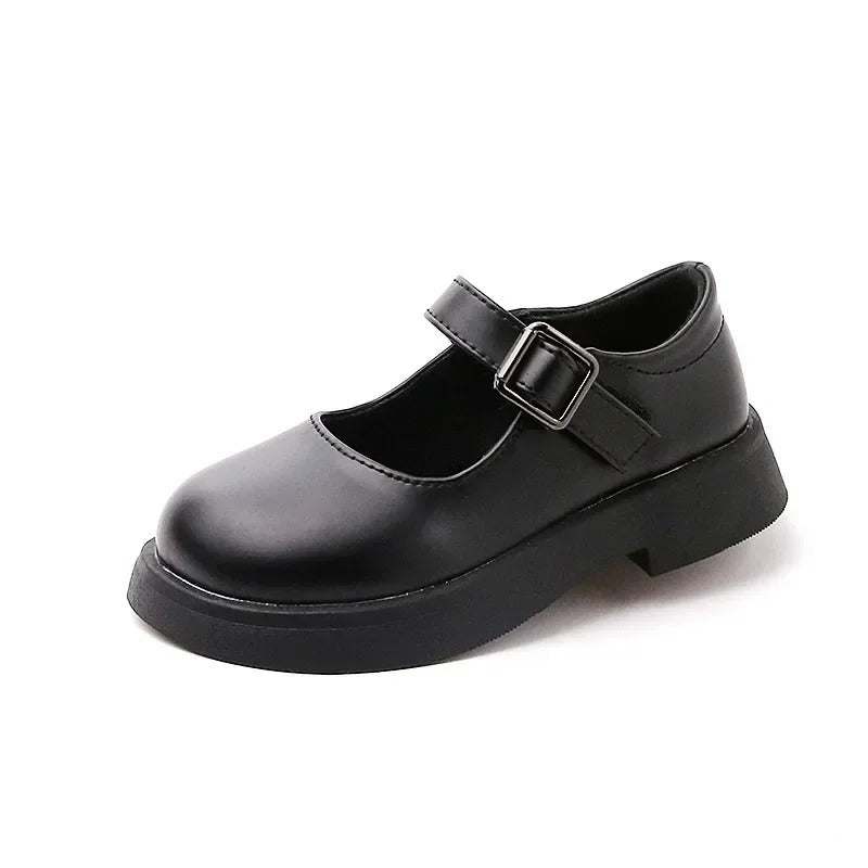 Mocassins classiques aspect cuir pour fille
