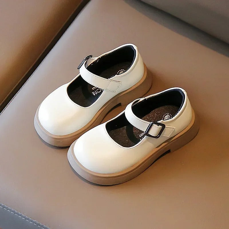Mocassins classiques aspect cuir pour fille