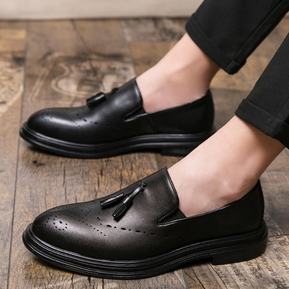 Mocassins classiques à glands pour homme