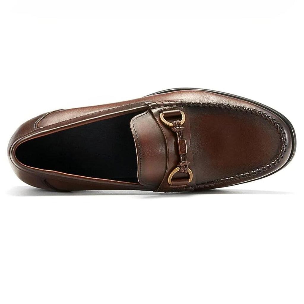 Mocassins en cuir véritable avec mors pour homme