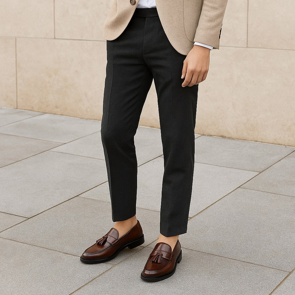 Mocassins décontractés à glands pour homme