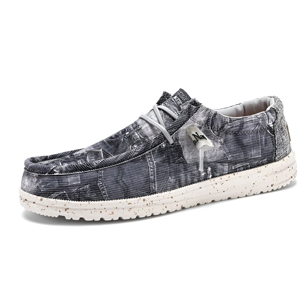 Mocassins pour homme motif effet jeans