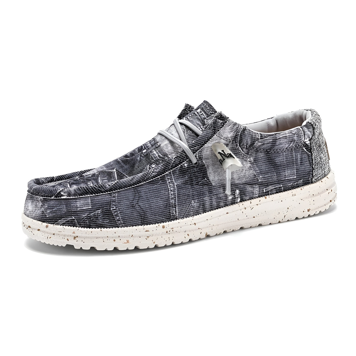 Mocassins pour homme motif effet jeans