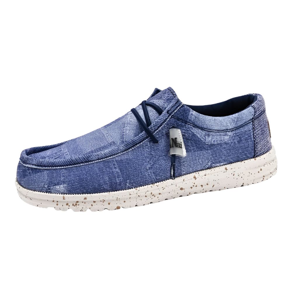Mocassins pour homme motif effet jeans