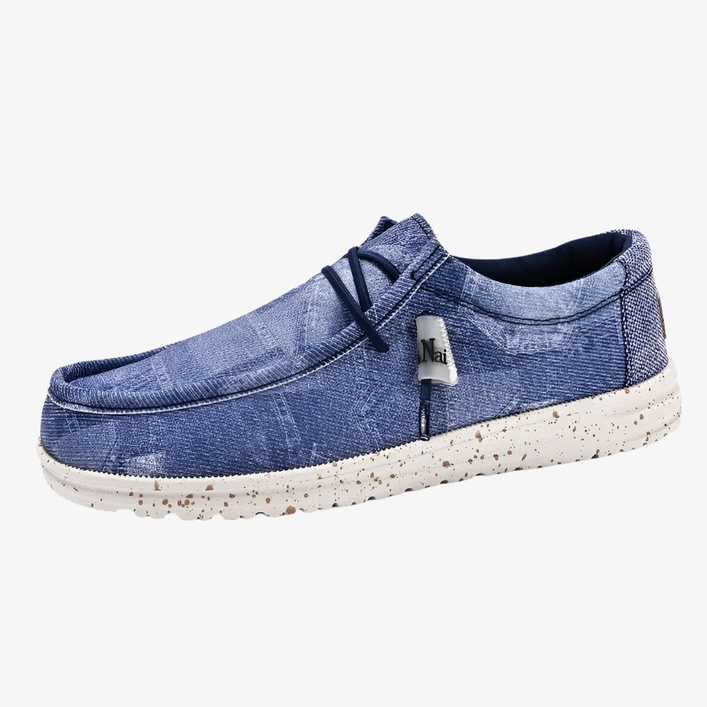 Mocassins pour homme motif effet jeans