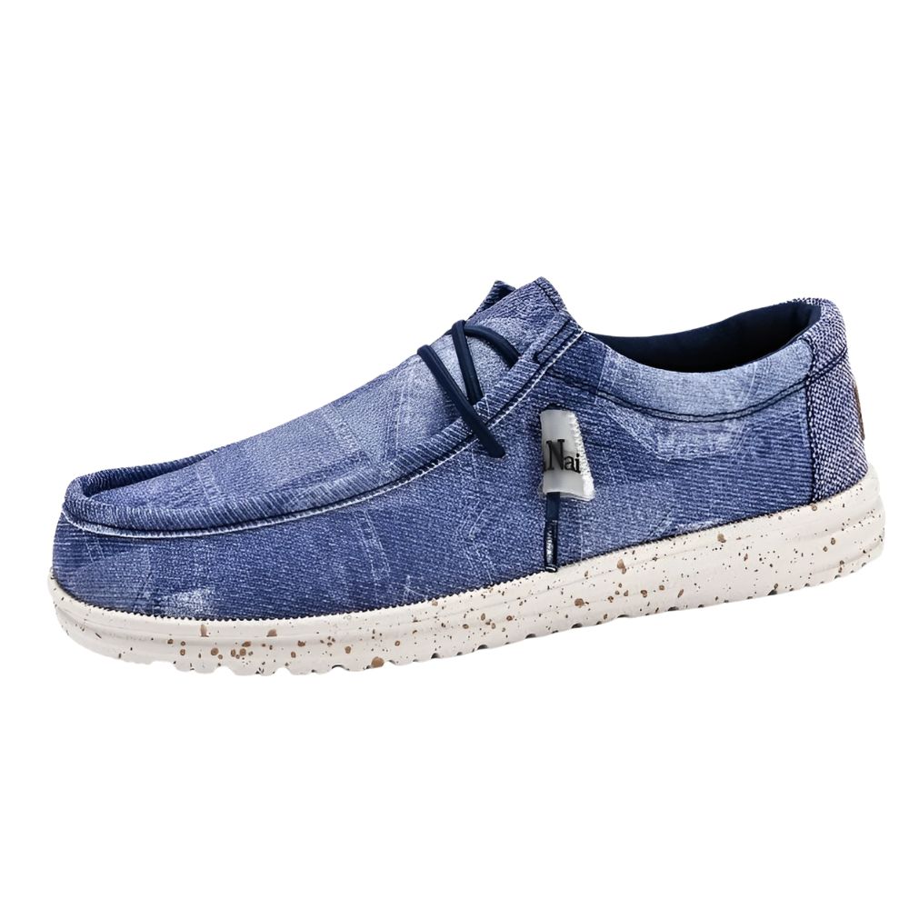 Mocassins pour homme motif effet jeans