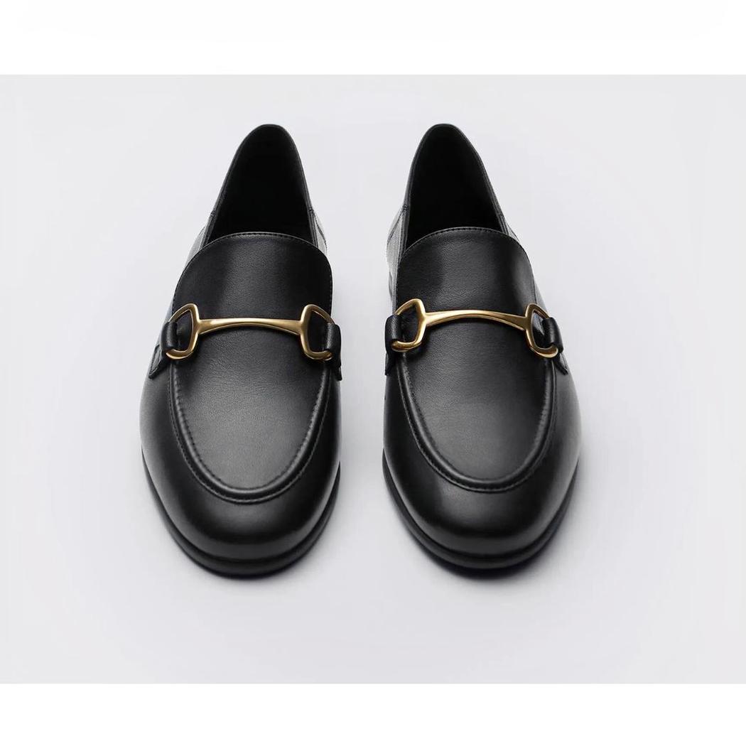 Mocassins fins et légers en cuir véritable