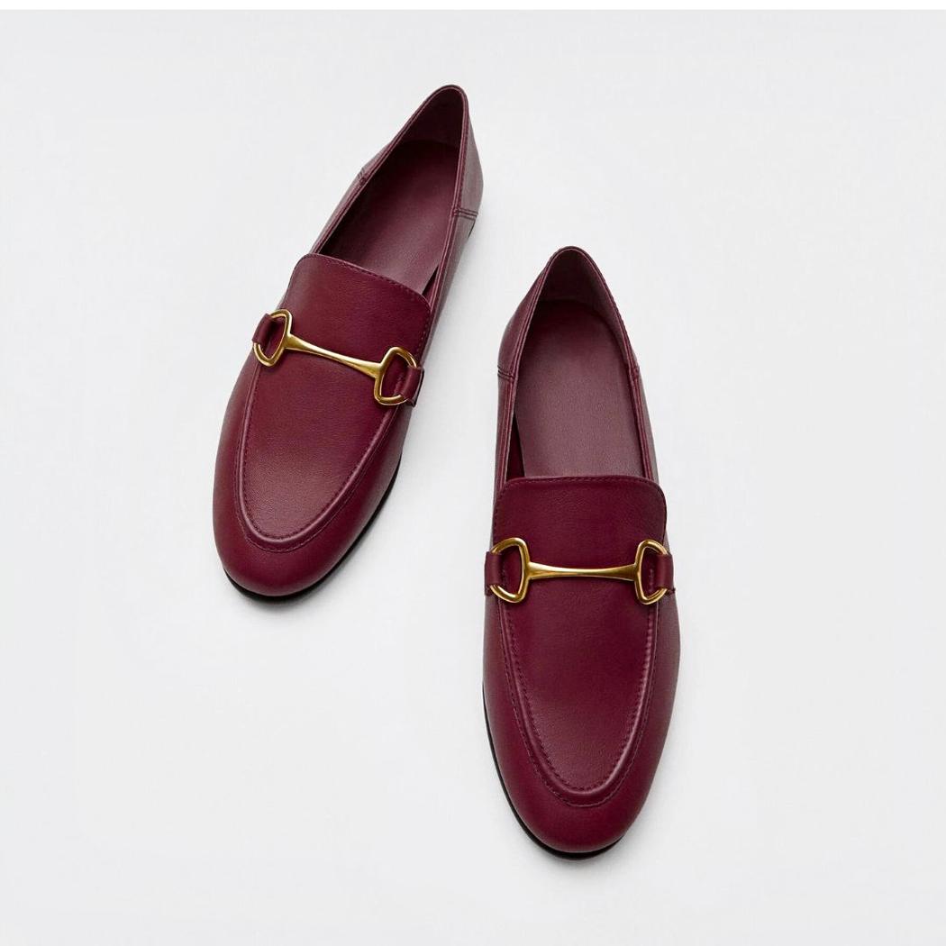 Mocassins fins et légers en cuir véritable