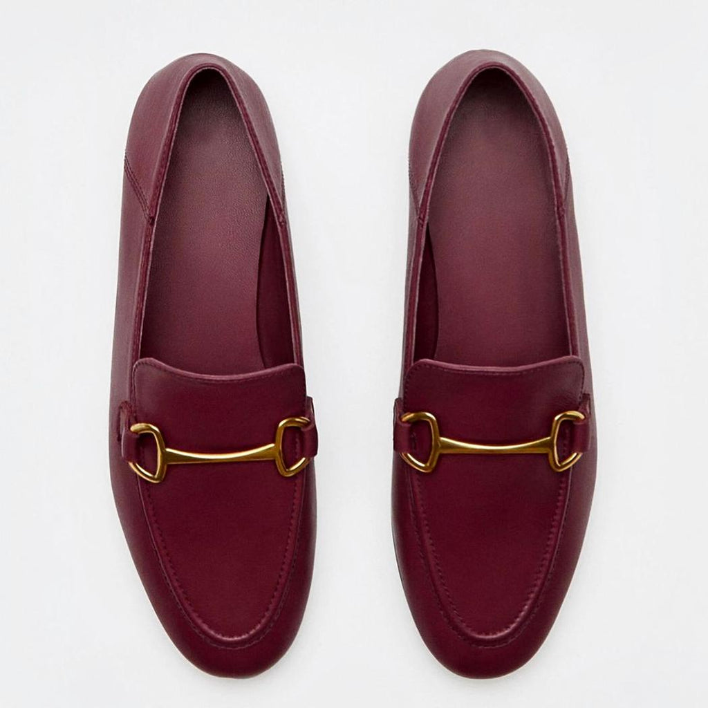 Mocassins fins et légers en cuir véritable