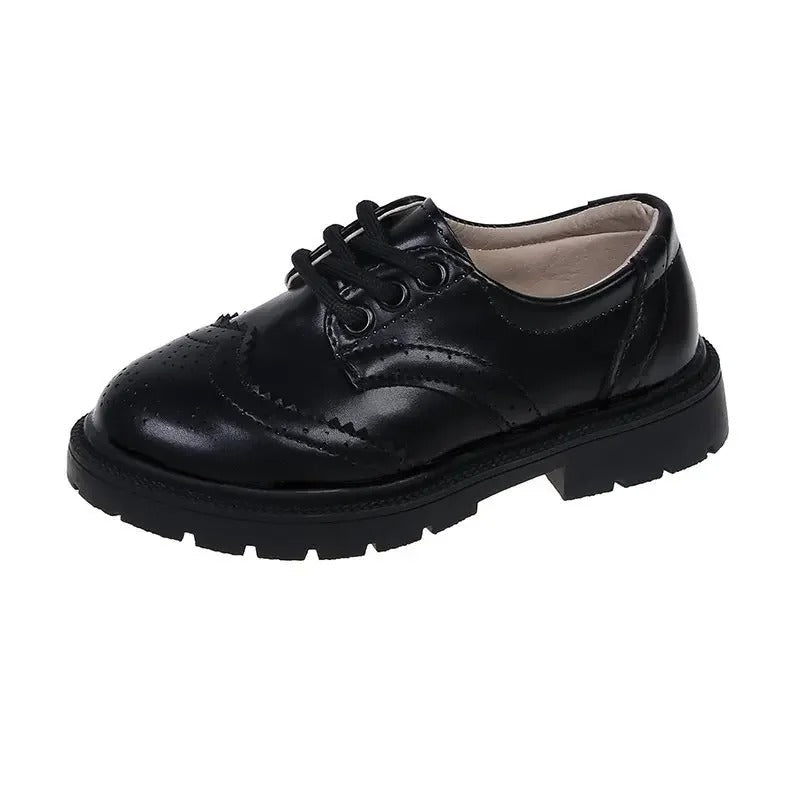Mocassins habillés à lacets pour garçon