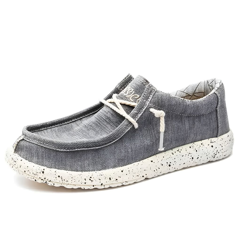 Mocassins pour homme en denim