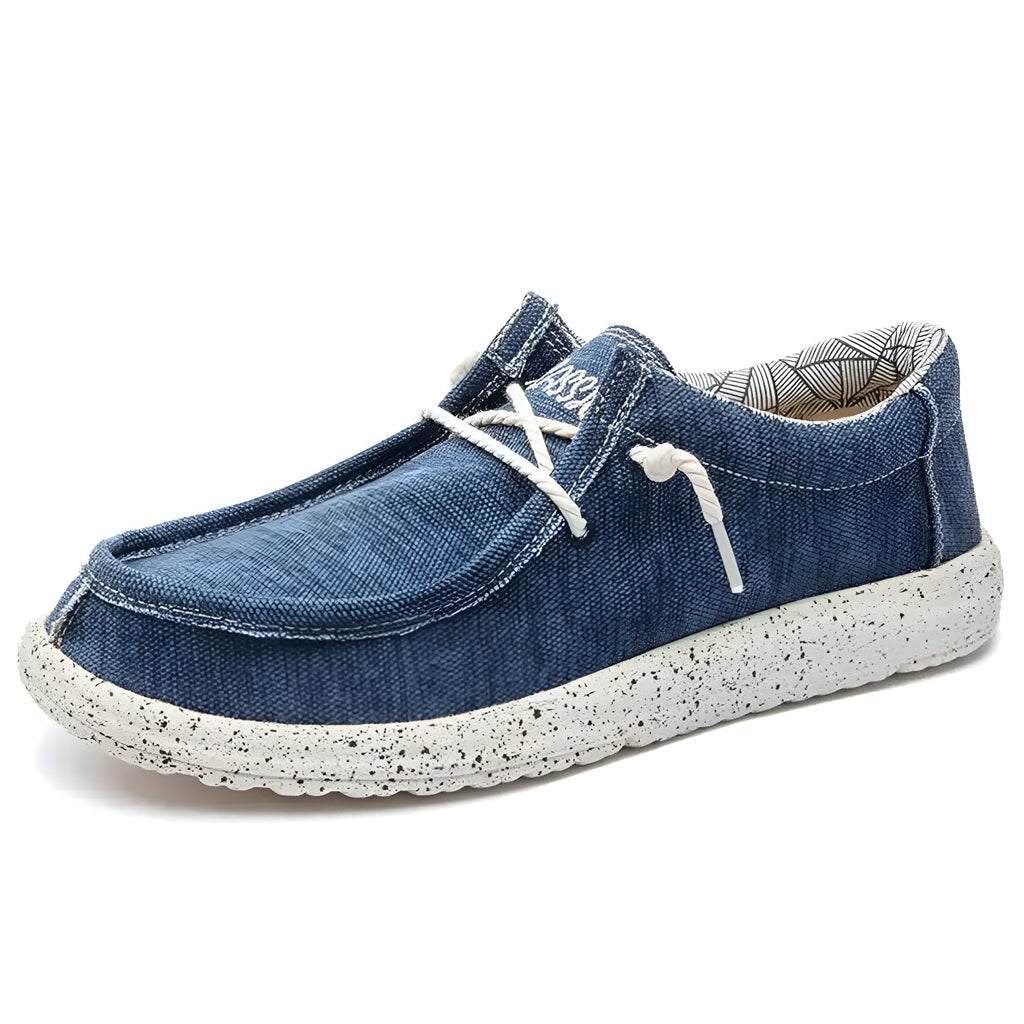 Mocassins pour homme en denim