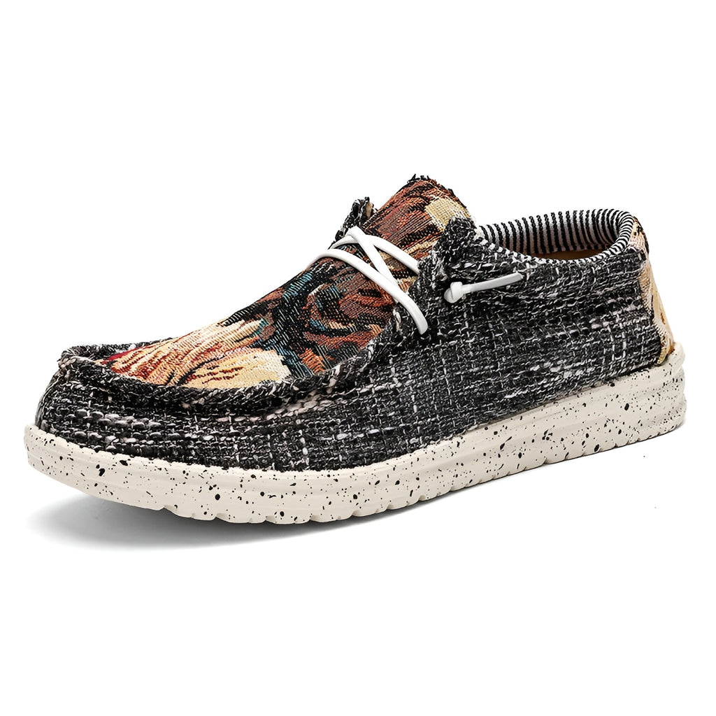 Mocassins pour homme aux motifs originaux