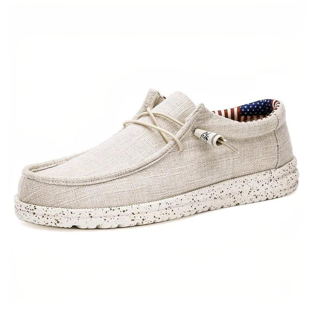 Mocassins légers et décontractés pour homme en tissu