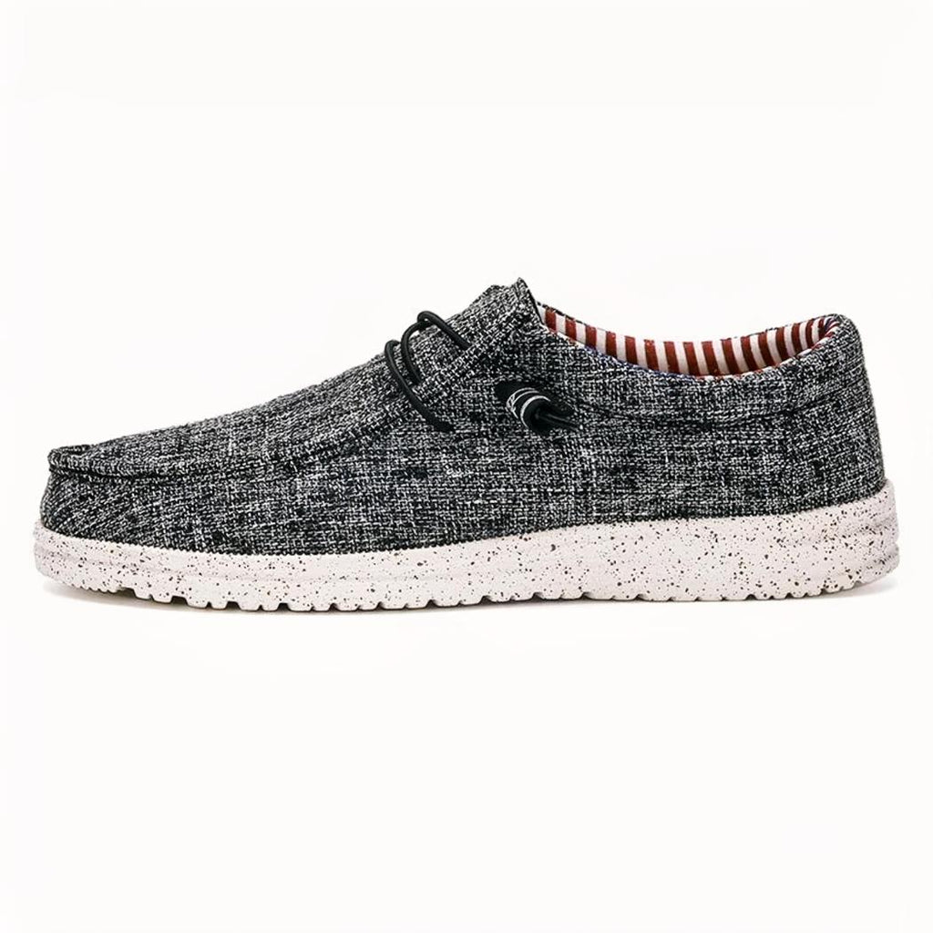 Mocassins légers et décontractés pour homme en tissu