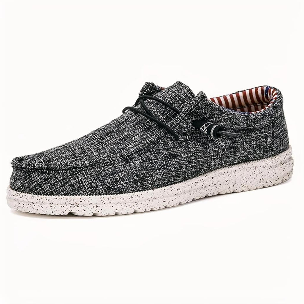 Mocassins légers et décontractés pour homme en tissu