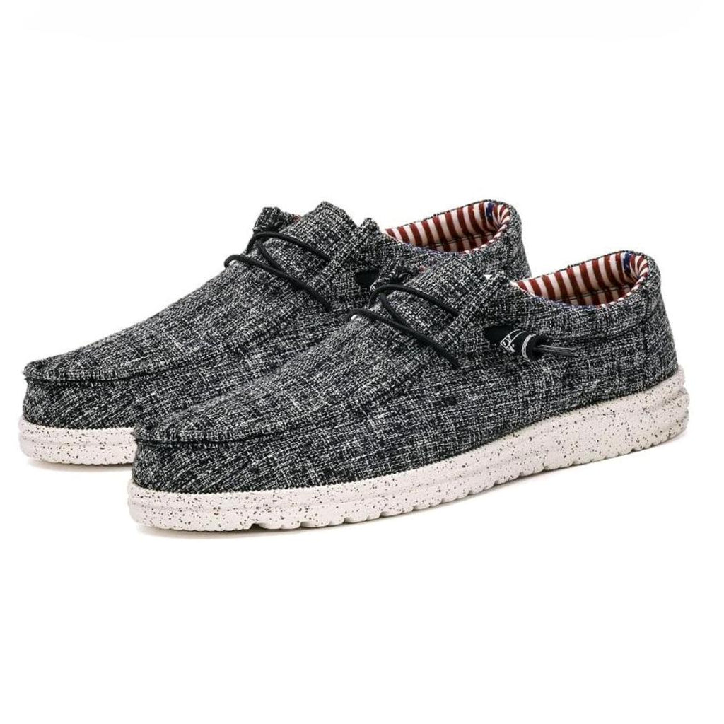Mocassins légers et décontractés pour homme en tissu