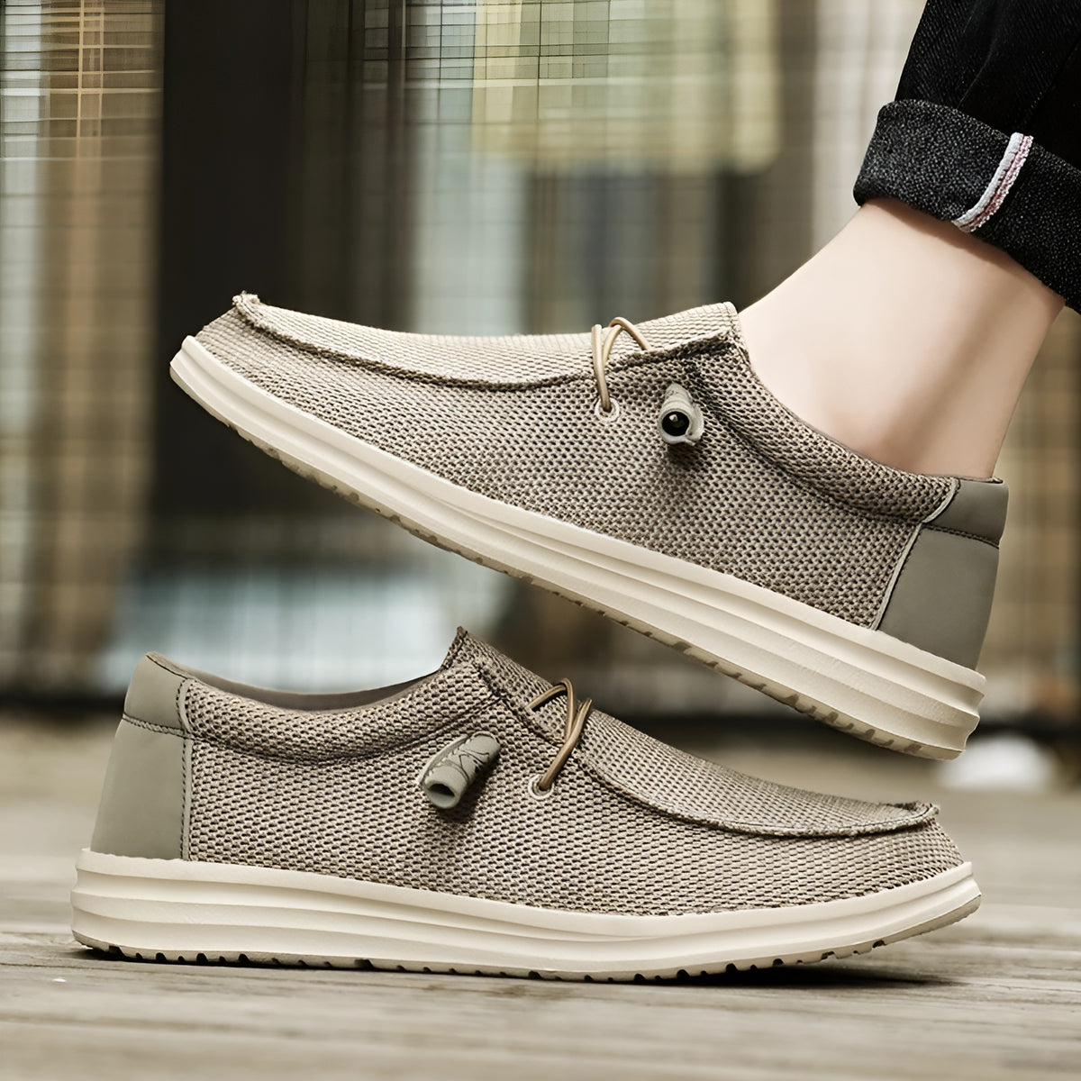 Mocassins de marche pour homme