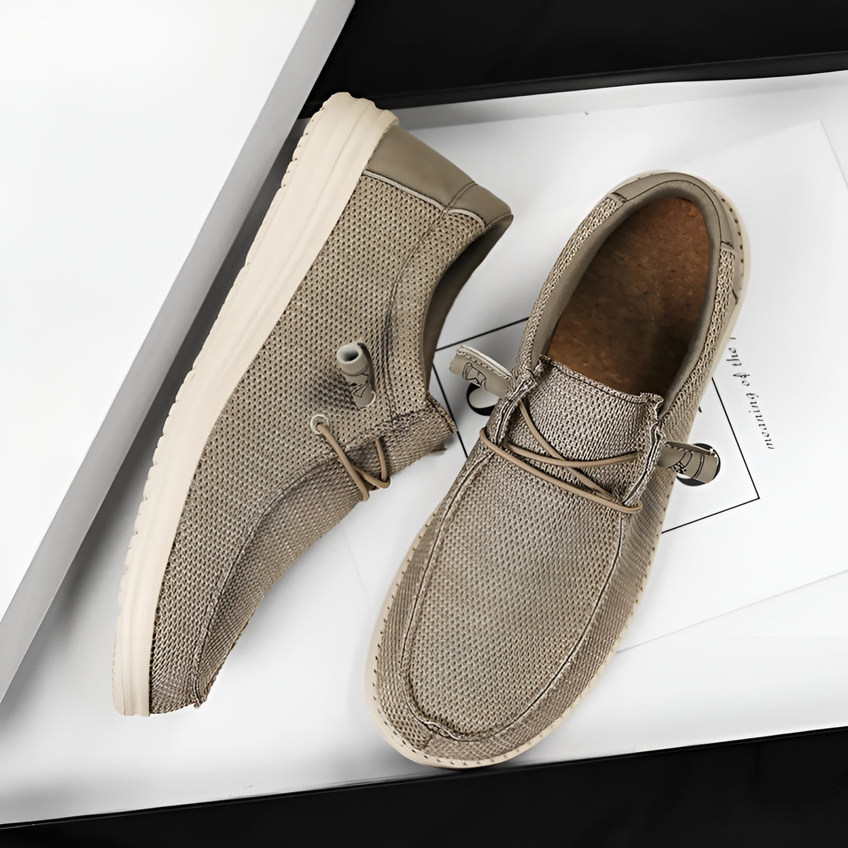Mocassins de marche pour homme