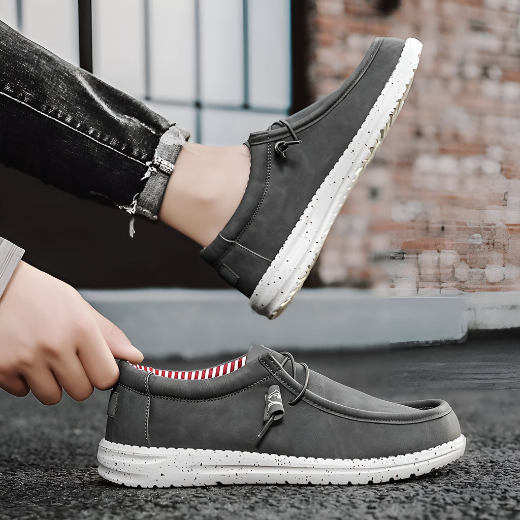 Mocassins américains en similicuir pour homme