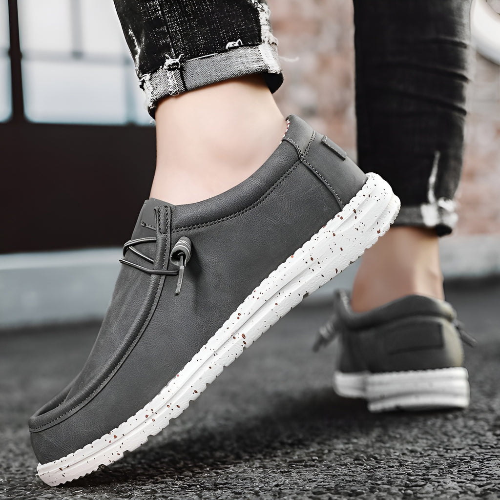 Mocassins américains en similicuir pour homme