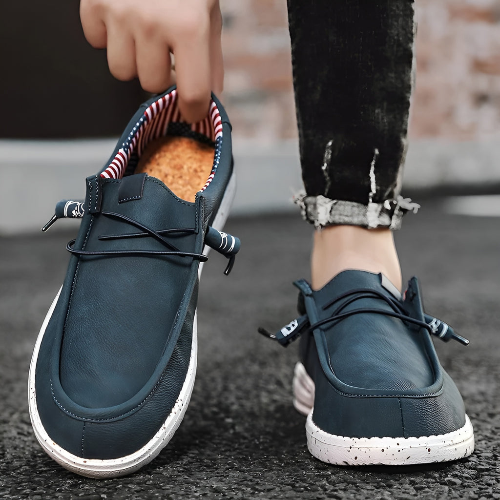 Mocassins américains en similicuir pour homme