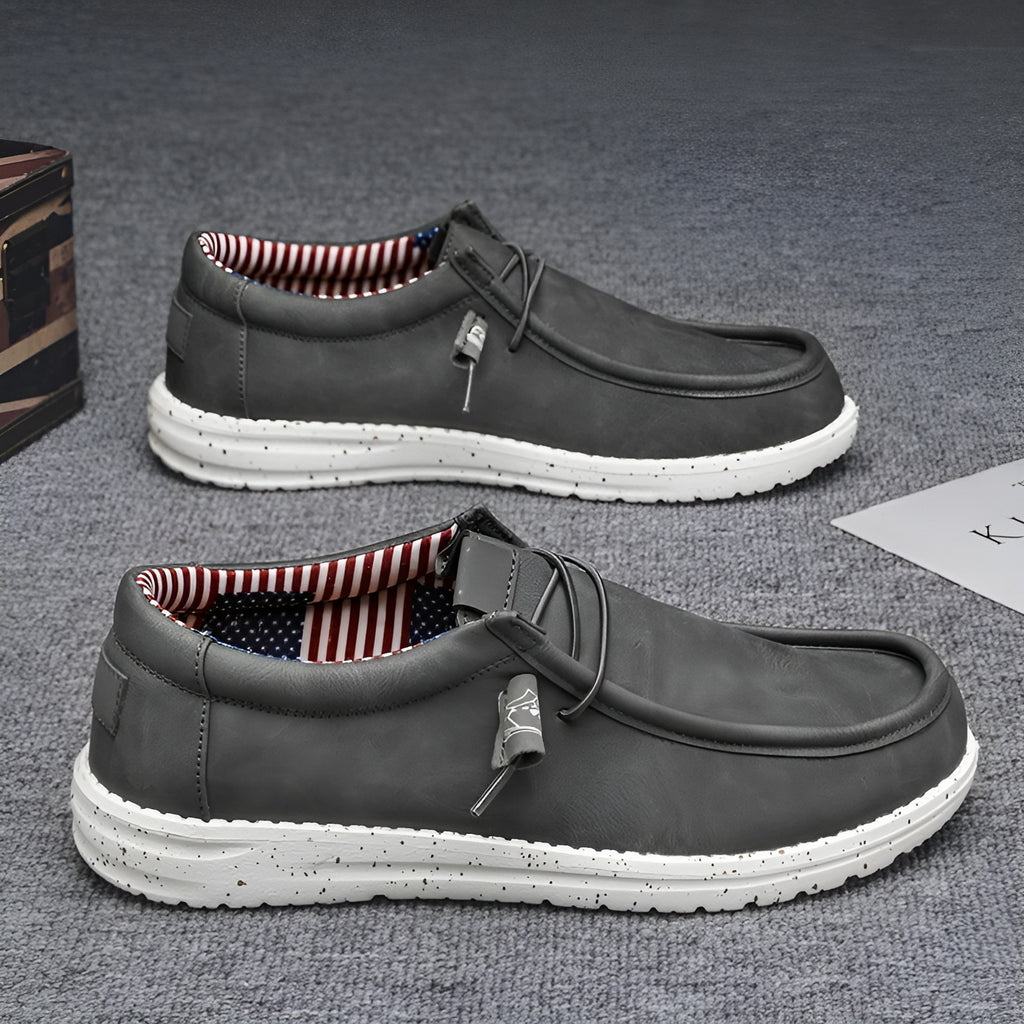 Mocassins américains en similicuir pour homme