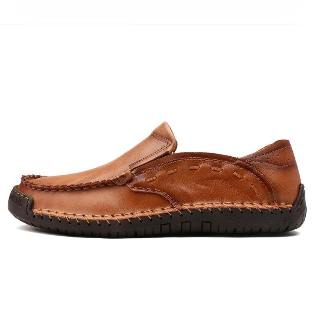 Mocassins souples en cuir synthétique pour homme