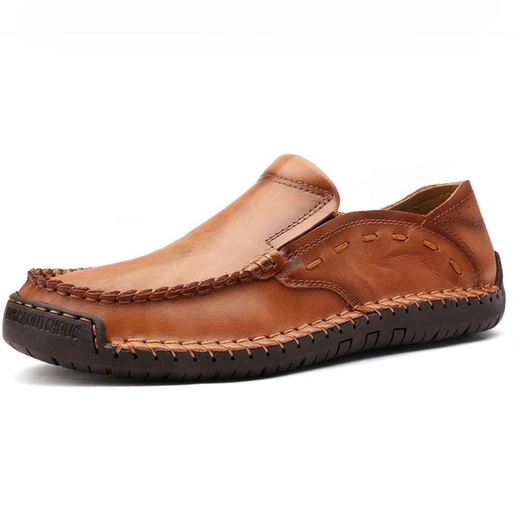 Mocassins souples en cuir synthétique pour homme
