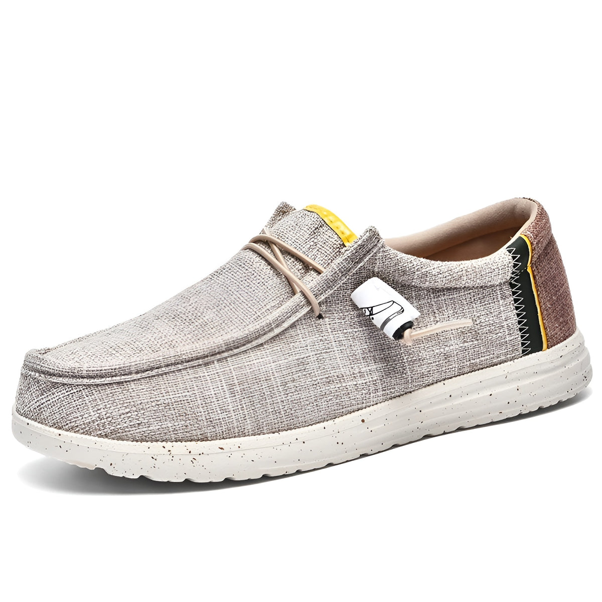Mocassins en toile pour homme