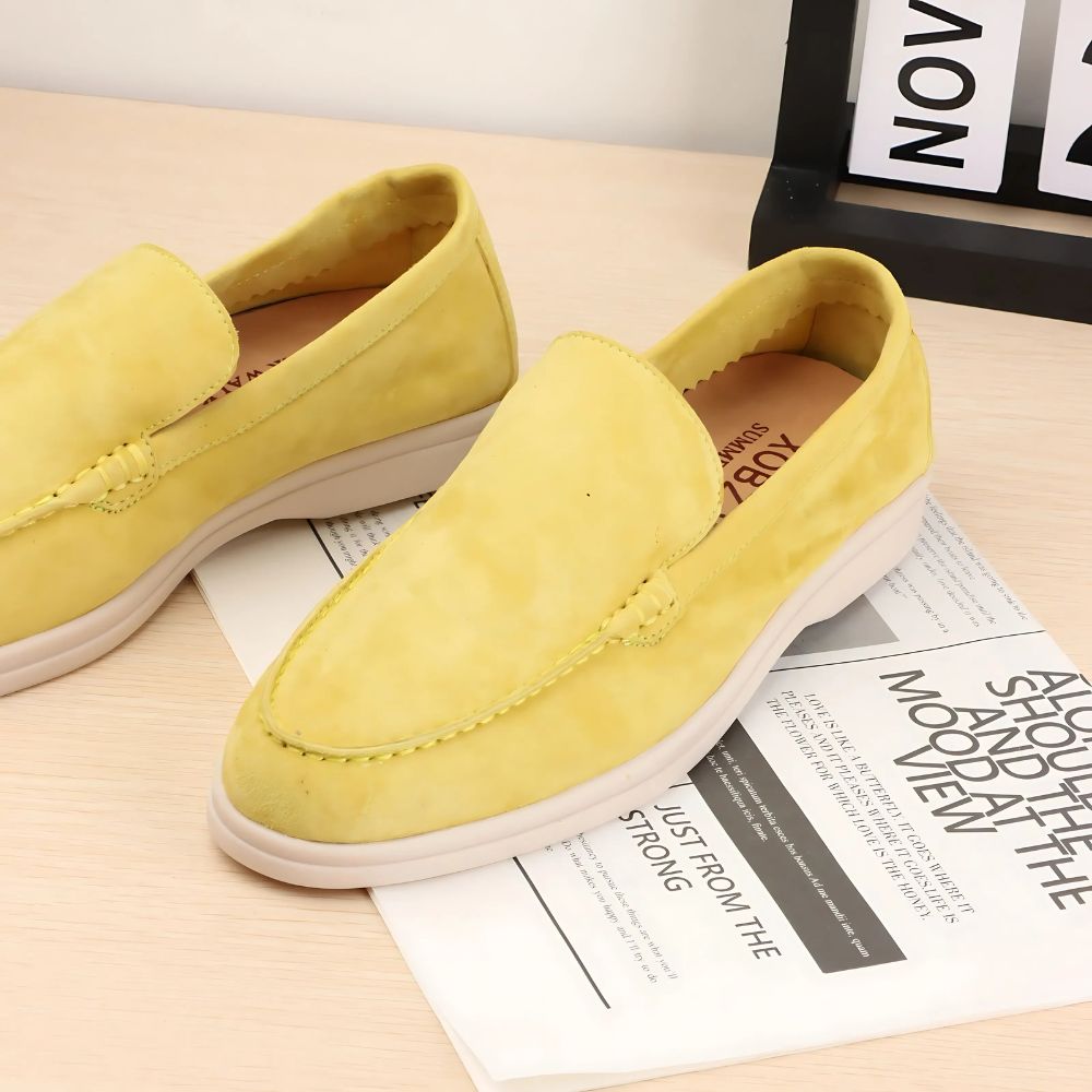 Mocassins Stefano en cuir véritable
