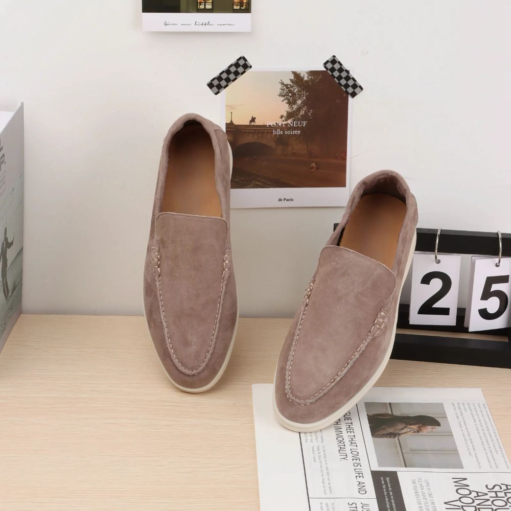 Mocassins Stefano en cuir véritable