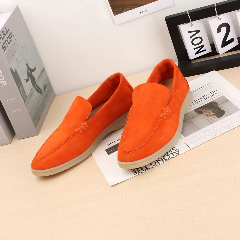 Mocassins Stefano en cuir véritable